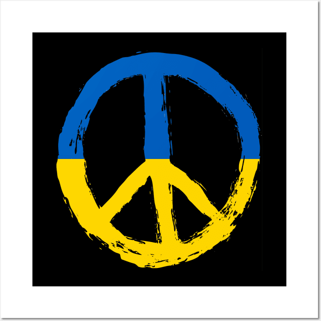 Ukraine. No War. Peace Wall Art by Lamink